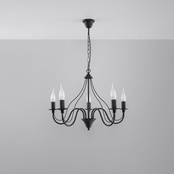 Crni luster MINERWA 5 60/60/80 cm