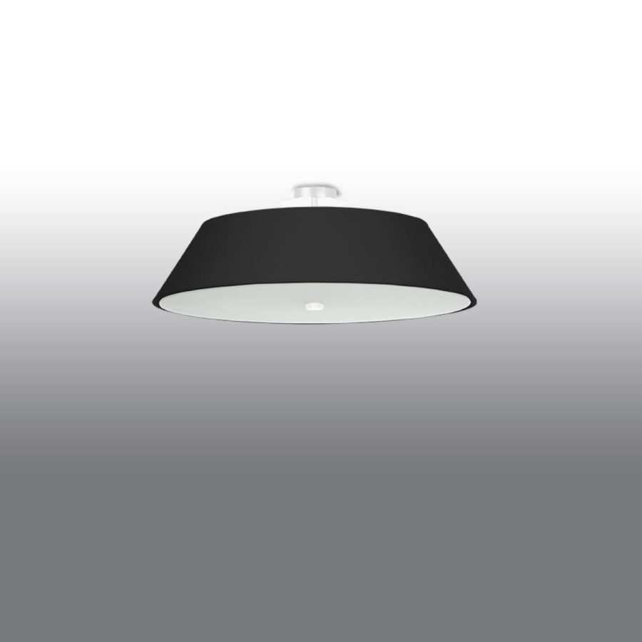 Stropna lampa VEGA 60 u crnoj boji