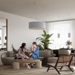 Luster za dnevni boravak OTTO 50 bijeli