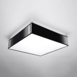 Stropna lampa HORUS 55 crna