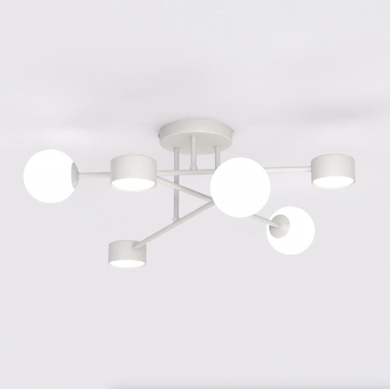 Moderni luster HOLON 6 u sivoj boji