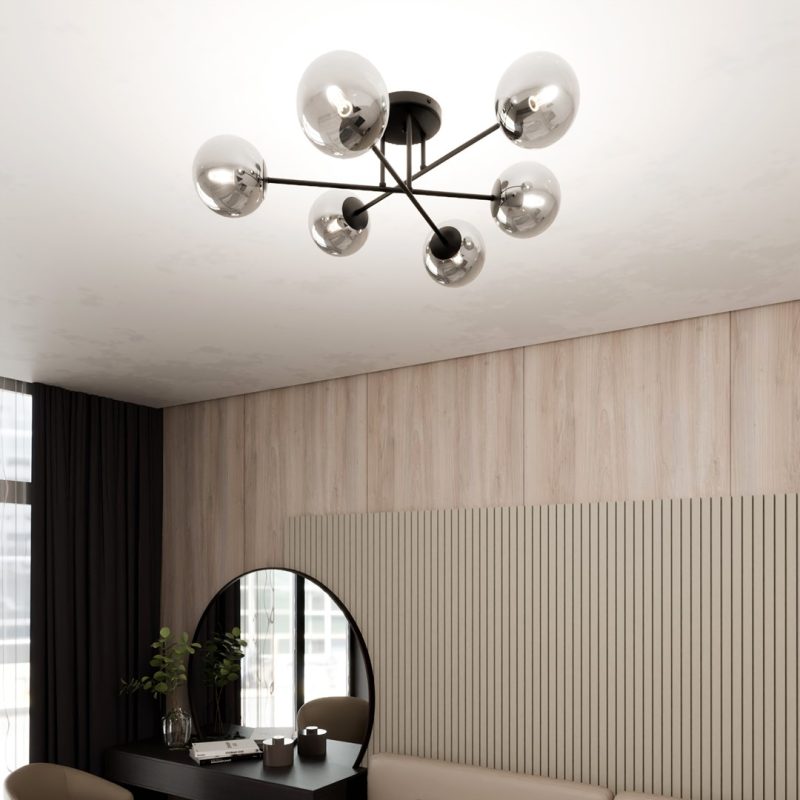 Stropna lampa ROMA s 2, 4 ili 6 kugli